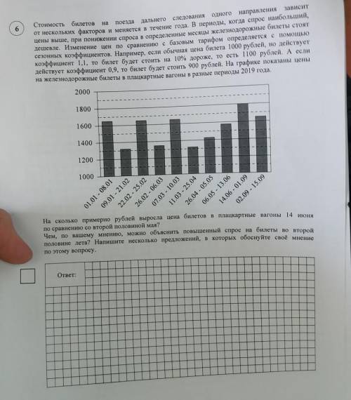 На Стоимость билетов поезда Дальнего следования одного направления зависитот нескольких факторов и м