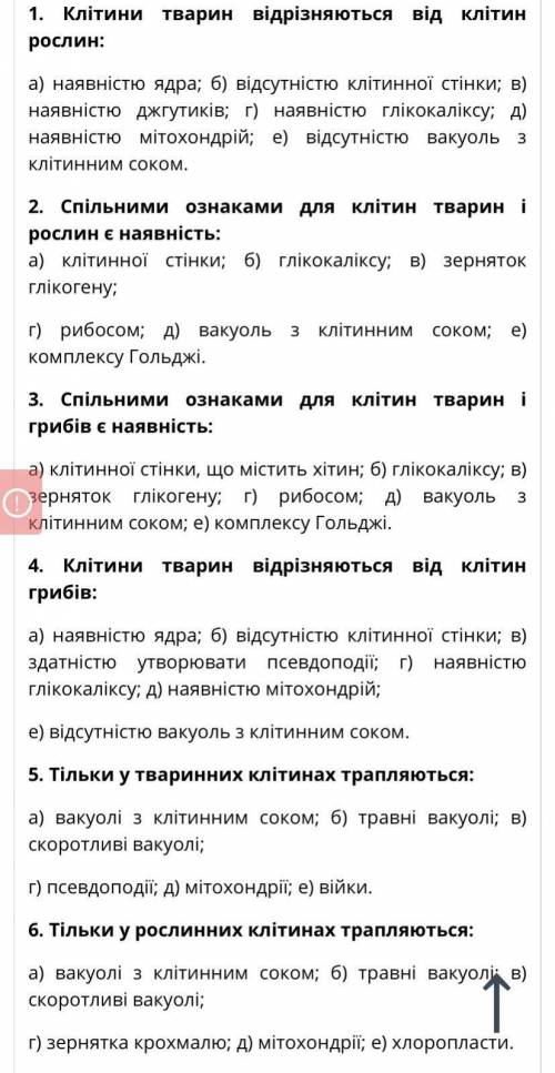 очень надо с тестами по биологии