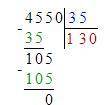 641. Выполните деление столбиком: а) 192:0, 16;r) 15,6 : 0,0156) 684 : 0,036A) 45,5 : 0,35;B) 22,25: