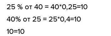 40 яблок составляет 25% всех деревьях сколько всего деревьях в саду желательно с решением