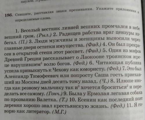 Спишите,раставляя знаки препинания. Укажите приложения и определяемые слова.​