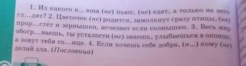 Задание: спиши,вставляя пропущенные буквы, раскрывая скобки.​