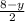 \frac{8-y}{2}