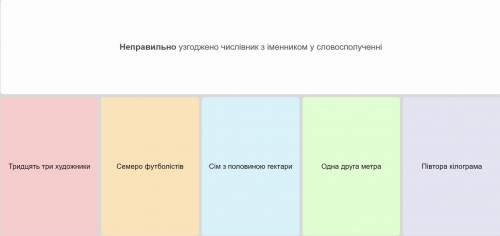 Неправильно узгоджено числівник з іменником у словосполученні