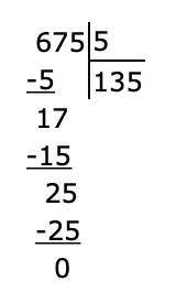 Вычисли столбиком432 : 2 =675 : 5 =924 : 2 =444 : 2 = ​