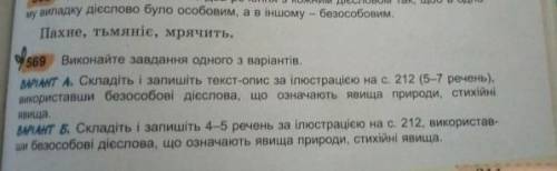 з українською моваю Варіант Б