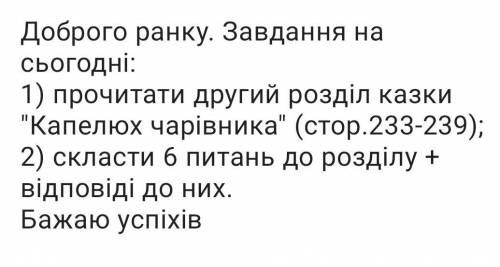 Капелюх чарівника 6 питань до 2 розділу​