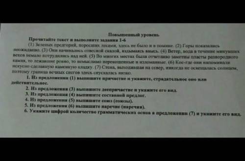 Промежуточная аттестация по русскому языку 7 класс​