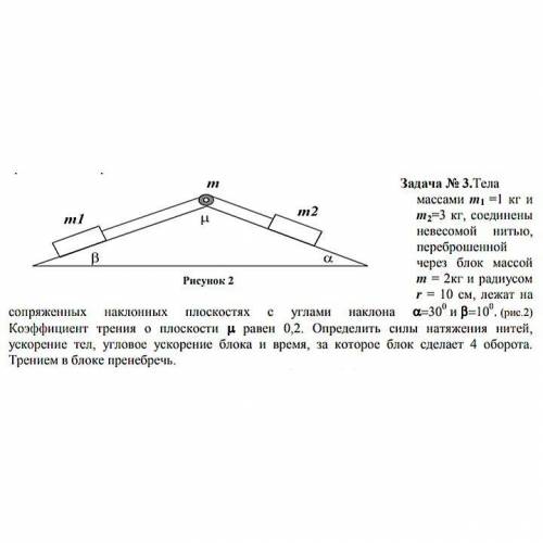 Задача по физике. Динамика.