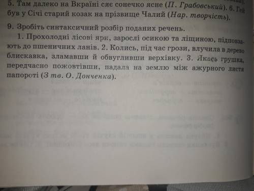 Зробить синтетичний розбір.