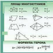Контрольна робота Площі многокутників 1. Знайди суму кутів 12-кутника. 2 Знайдіть площу паралелограм