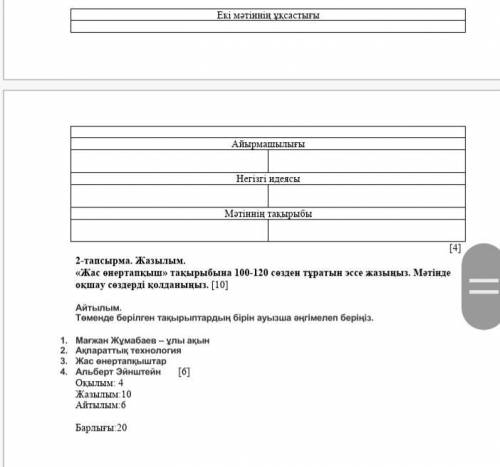 Сделайте 1 задание только, 2 не надо, в первом надо таблицу эту заполнить и всё. Очень надеюсь на Ва