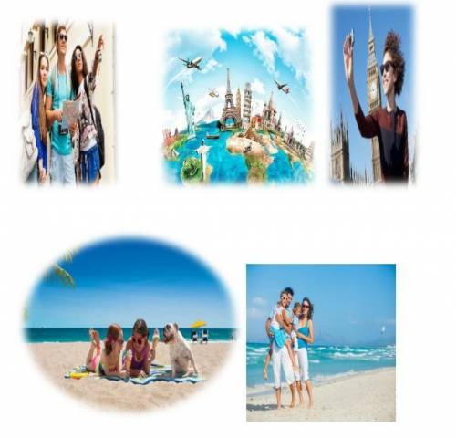 Task 2 b. Describe pictures according to the plan: 1. What types of holidays are the people in the p