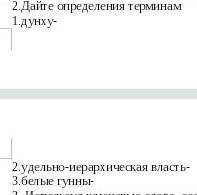 Дайте определения терминам дунху 2 иерархическая власть 3 белые гунны​