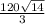 \frac{120\sqrt{14} }{3}