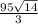 \frac{95\sqrt{14} }{3}