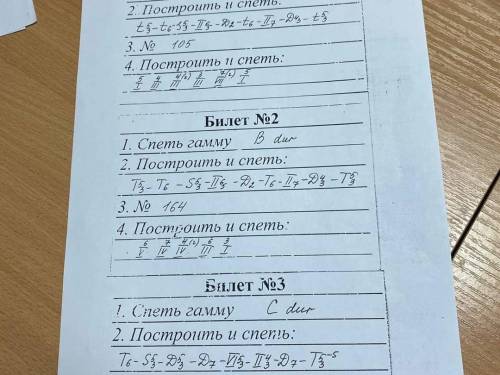 Построить акорды с тонадьностью указанной в первом задании.