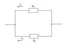 R_ в цепи1=25 Ом сопротивление I_1=8Ток течет, I_2=1,6Ток в проводнике R_2 Определите сопротивление