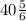 40\frac{5}{6}