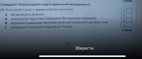 ІВ ЗА ВИРІШЕННЯ ЩАВДАННЯ З ІСТОРІЇ УКРАЇНИ.