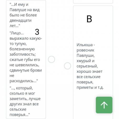 Соотнесите цитаты из рассказа И.С. Тургенева Бежин луг с характеристикой героев. (Я упростила зада