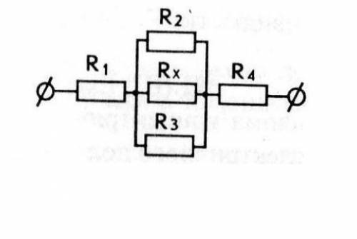 Чему равна Rx, если R1 = R4 = 3 Ом, R2 = R3 = 10 Ом, а сопротивление всего круга 10 Ом? Решение: Рез