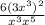 \frac{6(3x {}^{3}) {}^{2} }{x {}^{3}x {}^{5} }