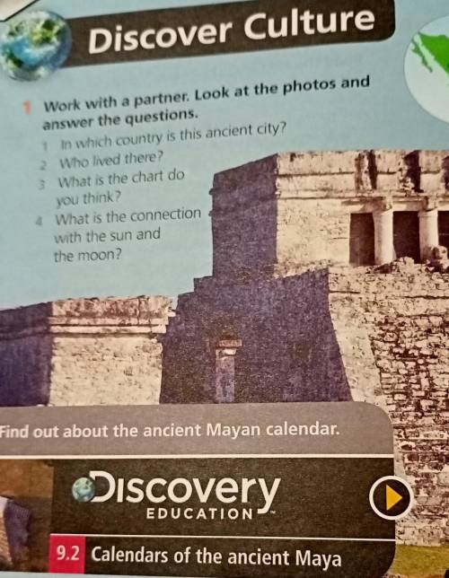 Discover Culture Mexico1 Work with a partner. Look at the photos andanswer the questions.1 In which