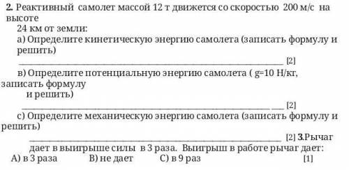 Решите на картинке задание СОЧ Не правильный ответ бан :(​