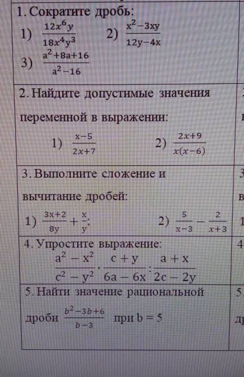 все задания в тетрадь в клеточку и ручкой​