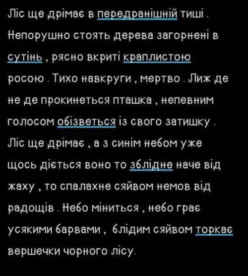 Підкреслити дієслова визначити час, вид, число та особу. ​