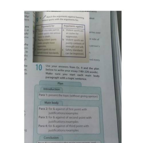 с заданием 9а и 10. Нужно написать эссе. ответы эссе из интернета буду удалять.