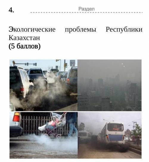 А) какую экологическую проблему объединяют эти фотографии? В) определите какие последствия может име