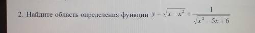 Умоляю .Найдите область определения функции​