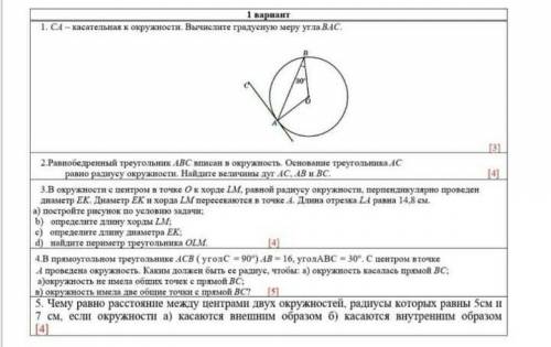 СОЧ по геометрии До вечера сдать надо ​