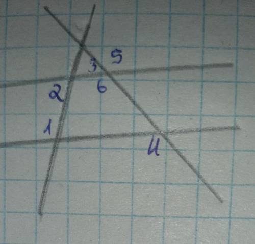 Угол 1=120°угол 2=60°угол 3=55°докажите, что прямые параллельны ​