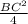 \frac{BC^{2} }{4}