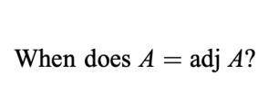 Linear Algebra, кто знает?