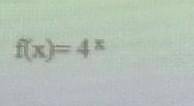 Постройте график функции. f(x) = 4^xОчень !