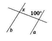 Прямые a и b параллельны. Используя данные рисунка, найдите градусную меру угла х (в ответе укажите