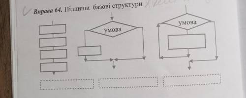 Підпишіть базові структури