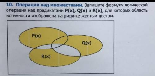 с операциями над множествами