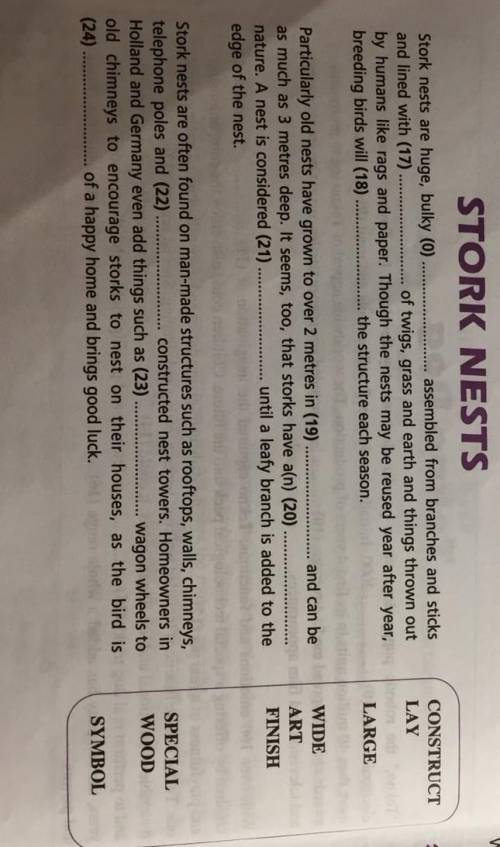 For questions 1-8 read the text below and decided which answer a b c or d​