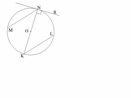 Дано: MN=KL=1,6см;∢MNK=60°. Найти: диаметр см; ∢MNR= °; ∢NKL= °.