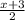 \frac{x+3}{2}