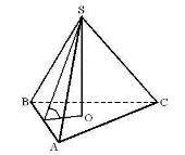 В правильной трехгранной прямой пирамиде SABC (рис.4) дана сторона основания а и апофема боковой гра