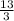 \frac{13}{3}