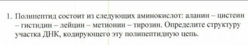 я знаю принцип решения, но тут получается что одну аминокислоту кодирует несколько кодонов и так поч