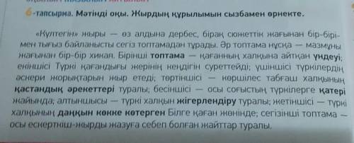 ЖАЗЫЛЫМ 7-тапсырма. Мәтіндегі қою қаріппен жазылған сөздердің мағынасын анықтап, тіркескен сөзімен б