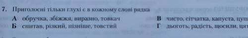 М'який приголосний звук є в усіх словах рядка обяснення чому